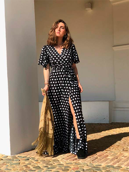vestido-peregrina-negro-lunar-blanco-4338prg
